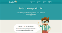 Desktop Screenshot of brainv2.com